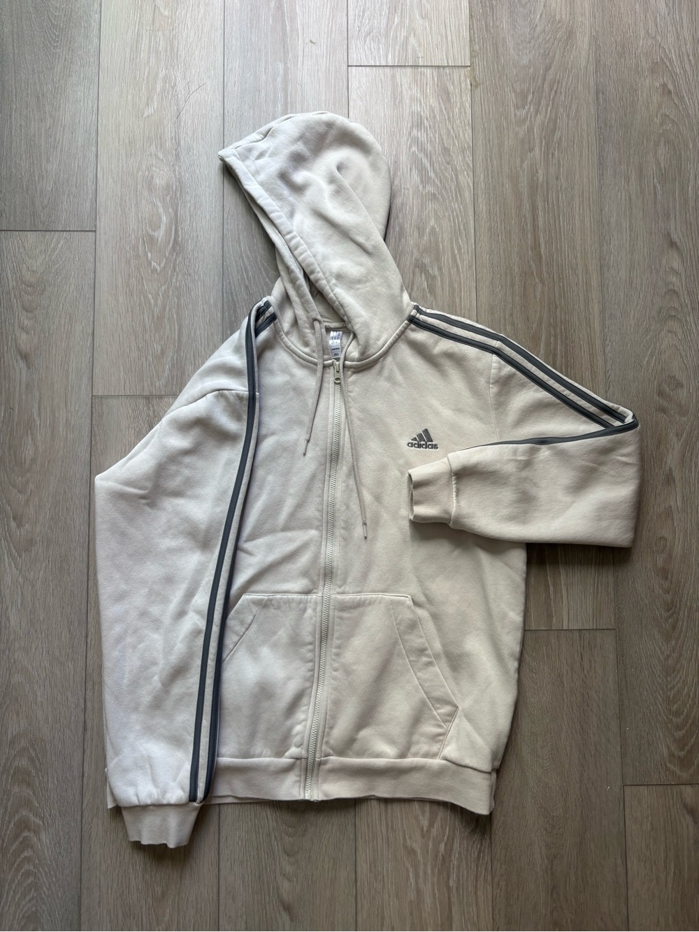 Adidas Essentials 3-Stripes Full Zip Hoodie